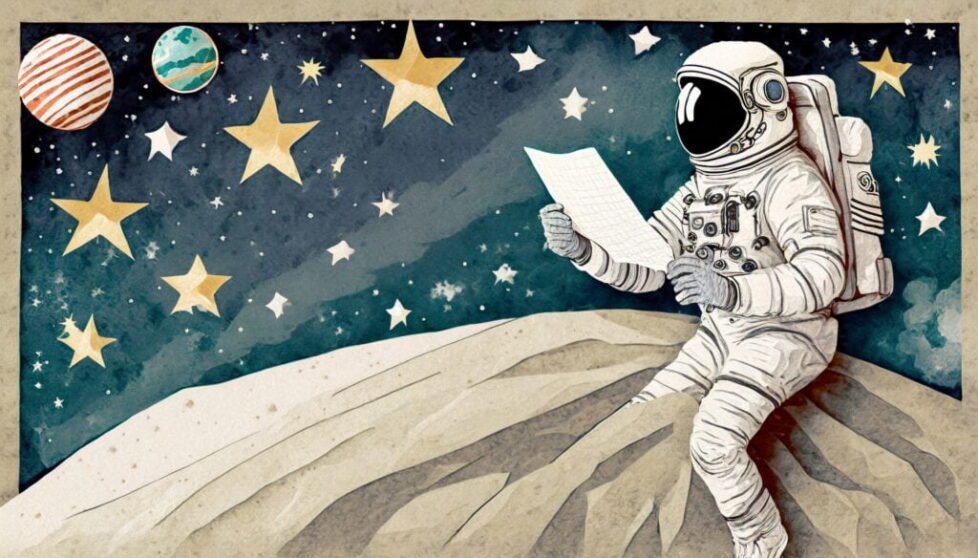 Firefly Message to the Stars, space, astronaut 16775